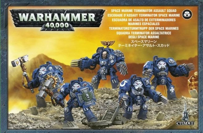 Space Marines - Terminator Close Combat / Assault Squad