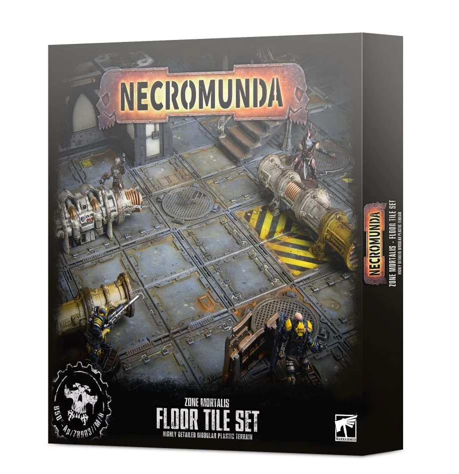 Necromunda : Necro Zone Mortalis Floor Tile Set
