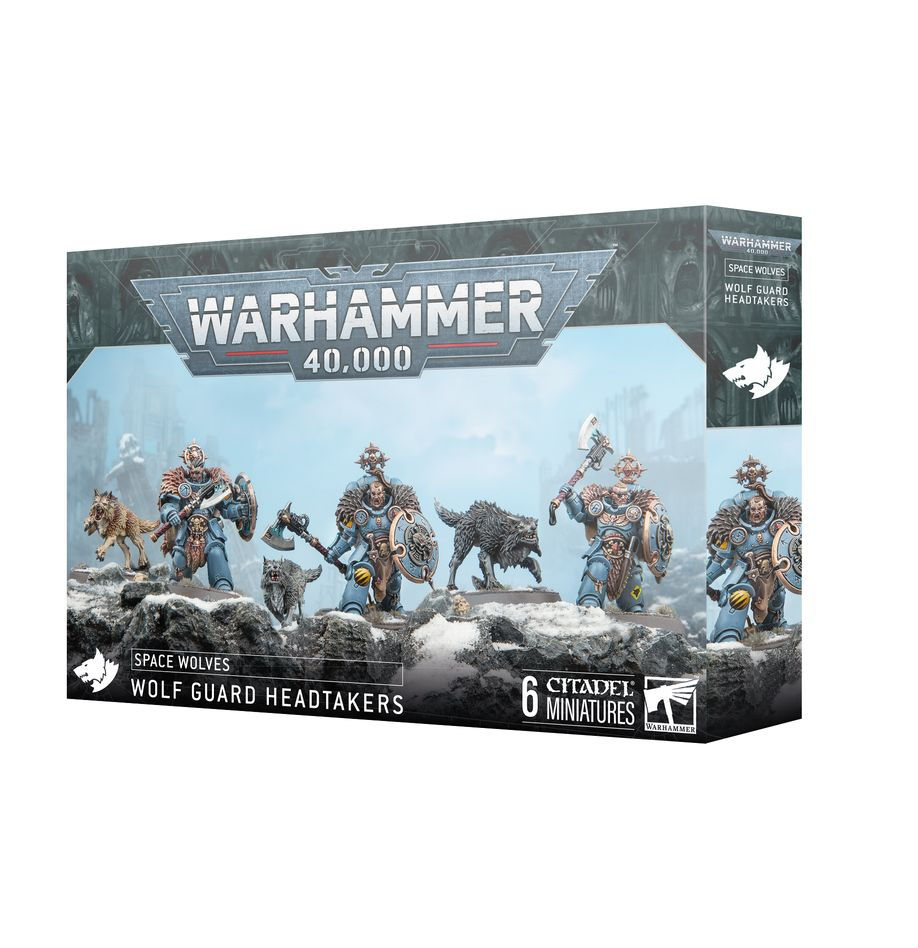 SPACE WOLVES : WOLF GUARD HEADTAKERS