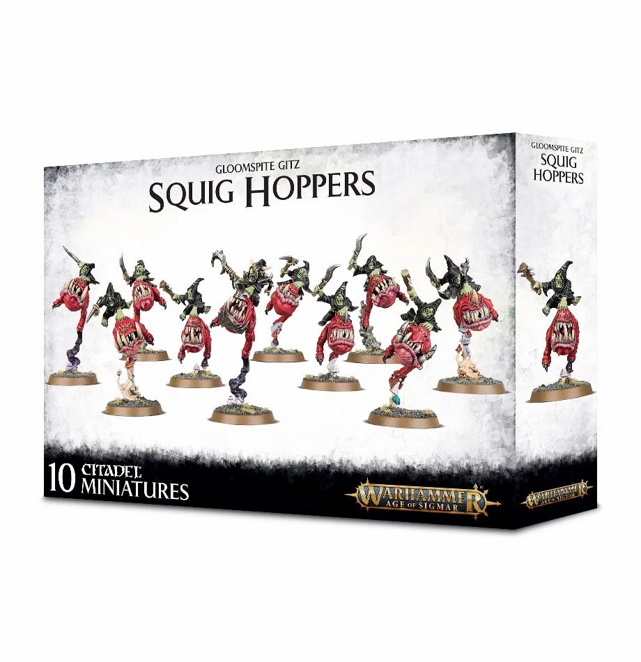 Age of Sigmar - Gloomspite Gitz - Squig Hoppers