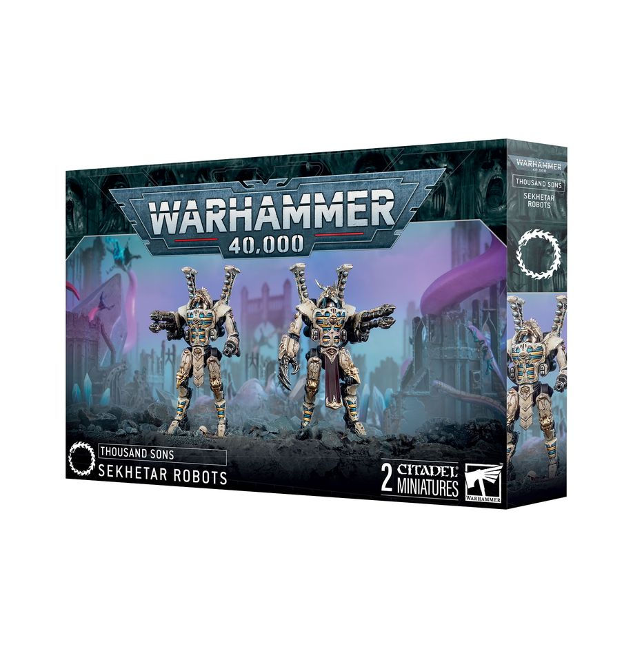 THOUSAND SONS : SEKHETAR ROBOTS