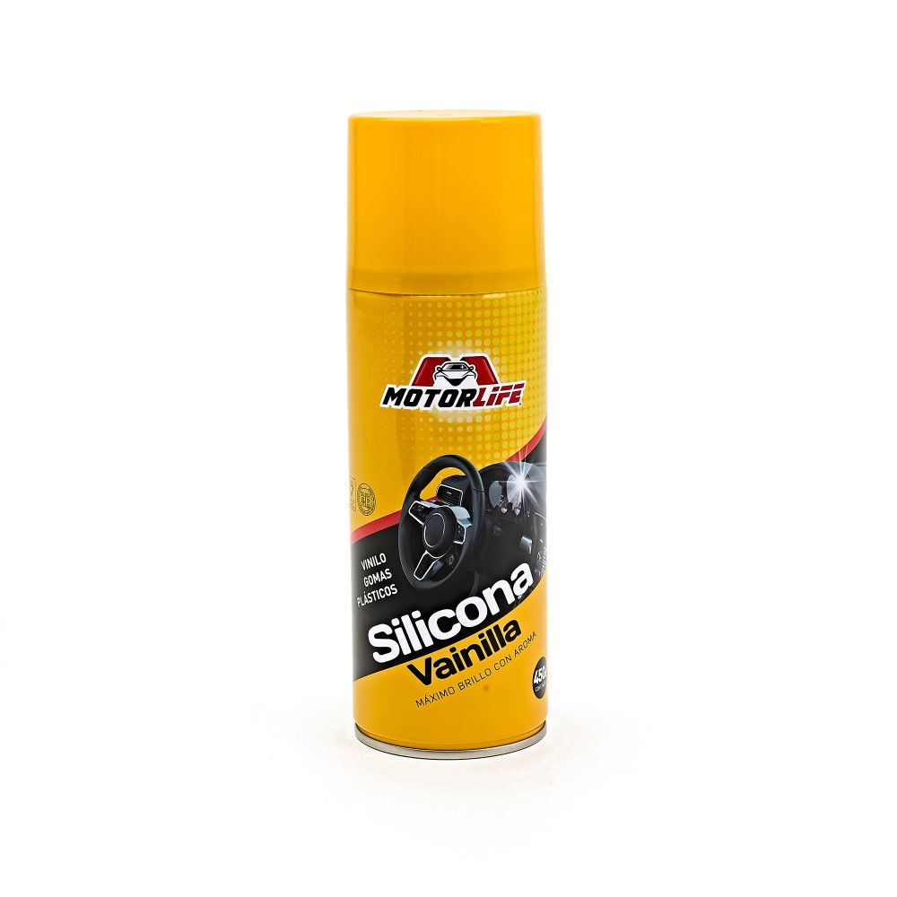SILICONA SPRAY VAINILLA 450CC MOTORLIFE
