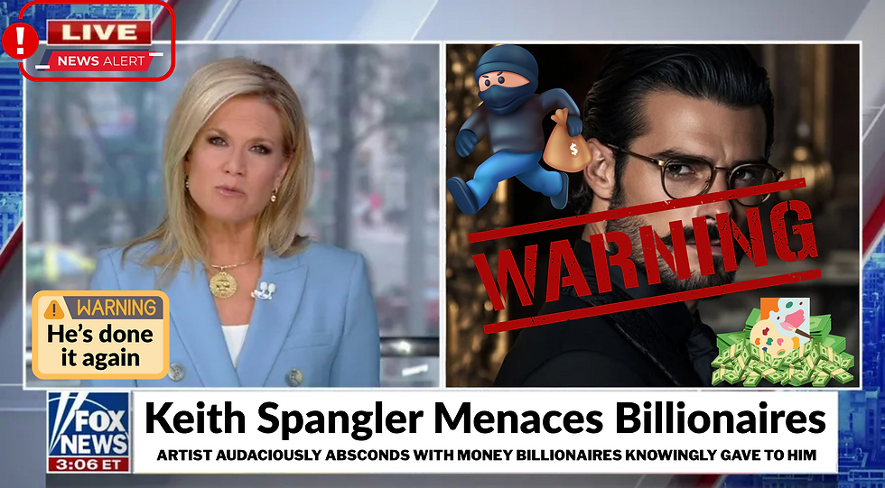 Known menace Keith Spangler upsets Jeff Bezos, Elon Musk