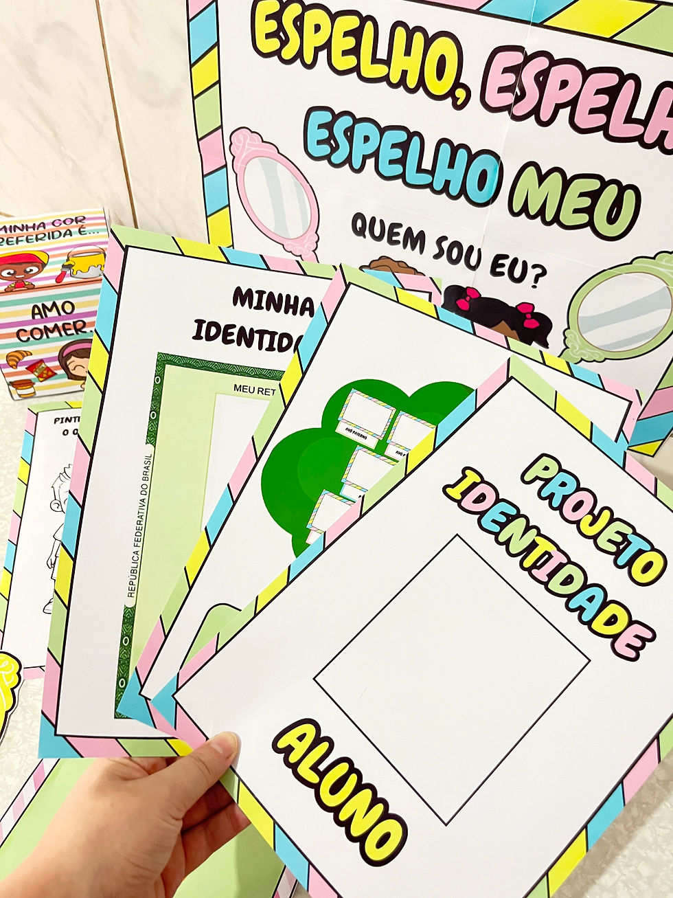 Miniatura: Projeto Identidade -  Eu sou único!