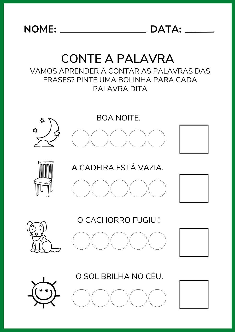 Miniatura: Caderno - Palavras e números