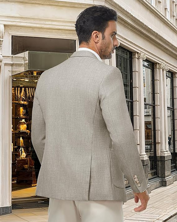 Miniatura: Jaqueta masculina casaco esportivo casual de negócios