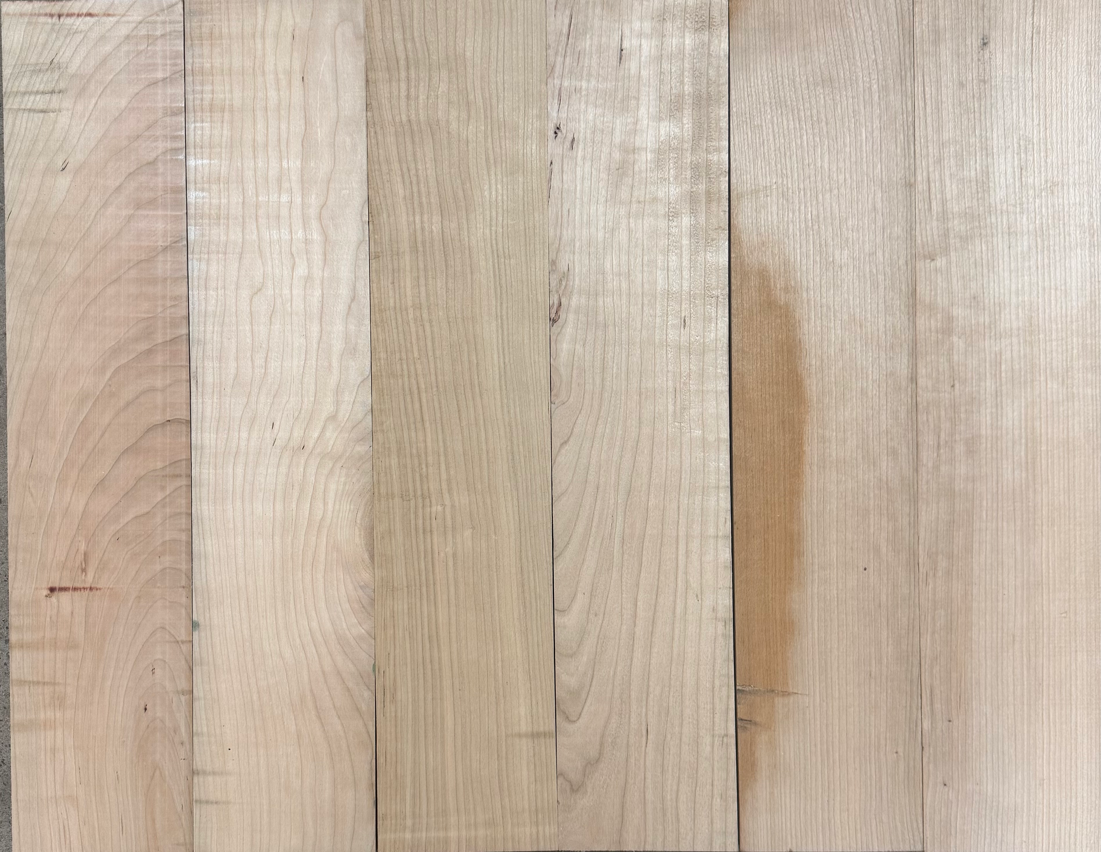 Cherry S4S-6 pack- 4/4 X 5" X 24"