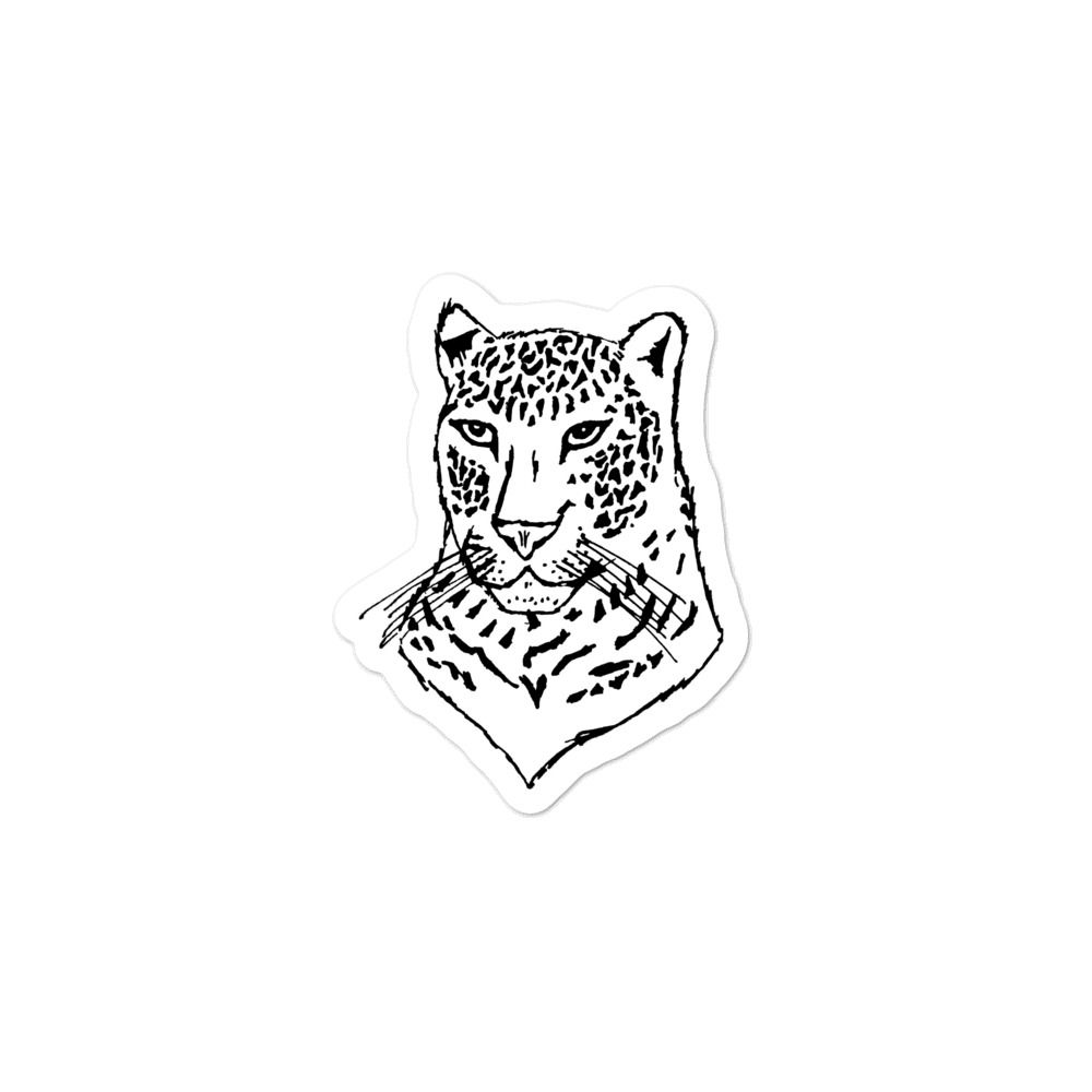 Leopard in Namibia Sticker