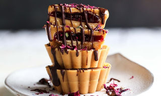 【簡単&新食感】ピーナッツバターとジャムのカップスイーツ