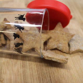 愛犬用♪蕎麦粉のピーナッツバタービスケット