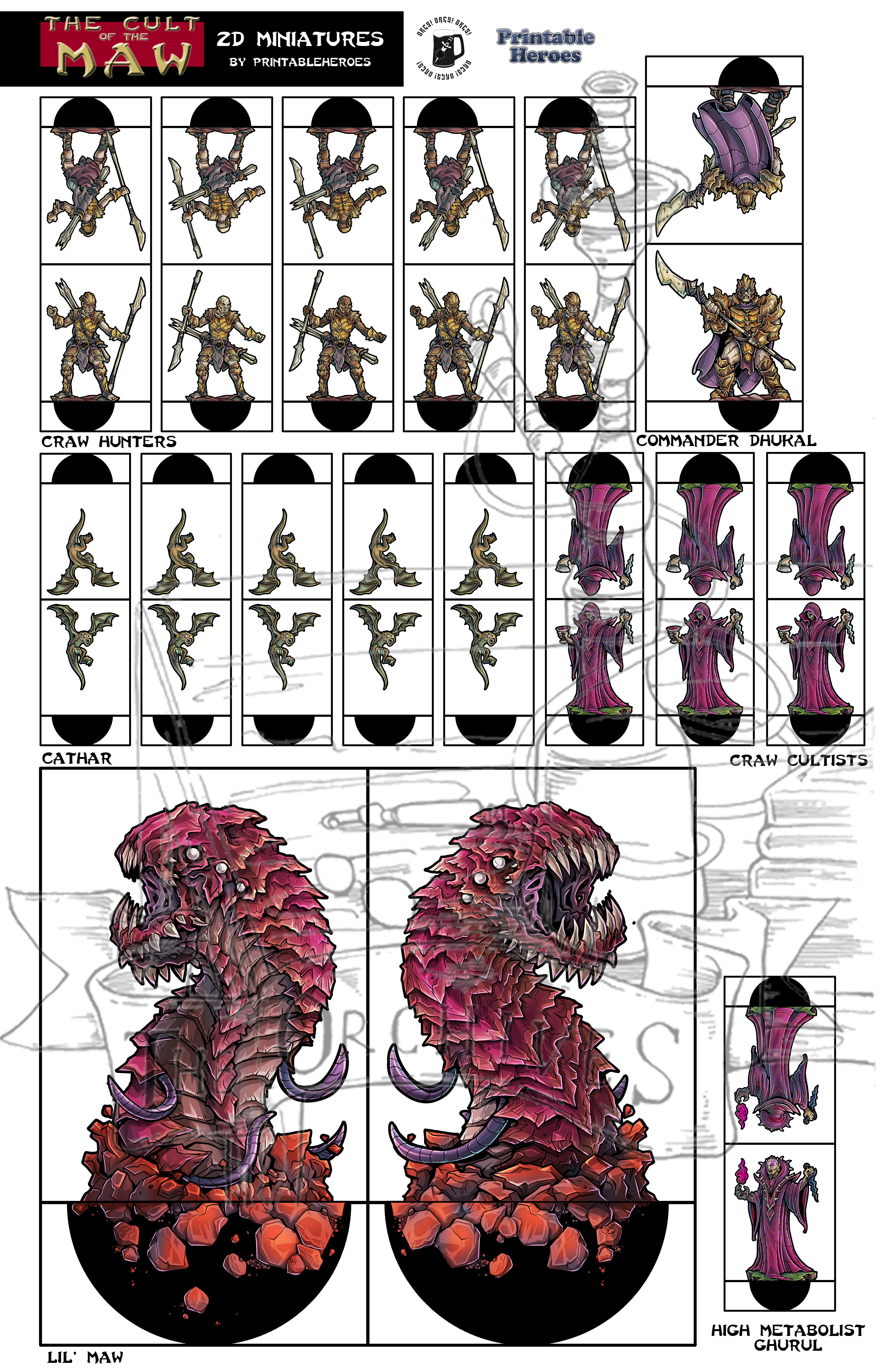 Free Printable Minis