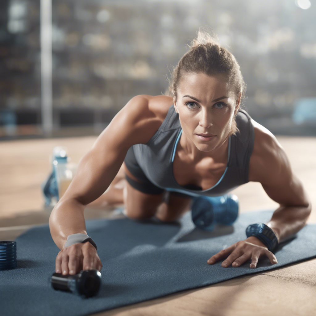 Female Athlete Running