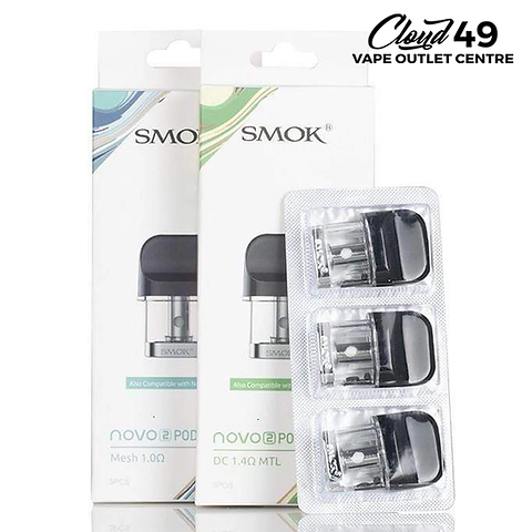 smok pods novo 2 - 3pk Flavour:Strawberry banana Ice (S) E Cig Accessories :: Suitable For_Vape Pens / Starter Kits