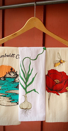 Our designs on Tea Towels