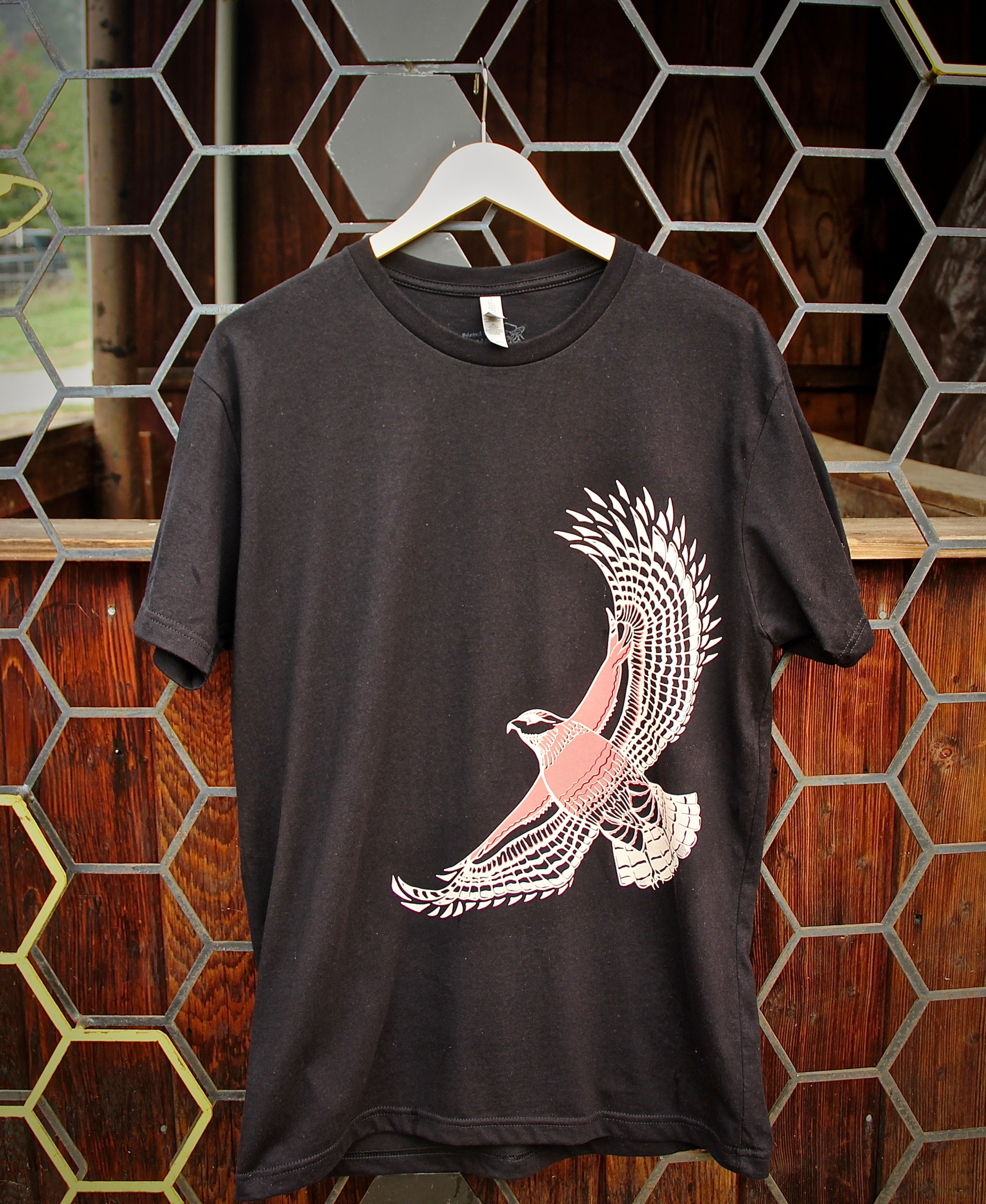 Red Shoulder Hawk Unisex T-Shirt