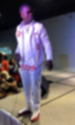 Anthony Q on stage at Stars & Strains Concert