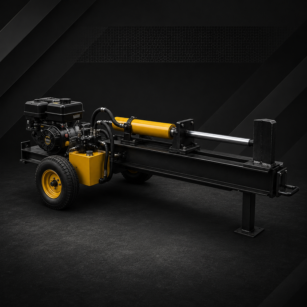 maquina cortadora de leña fabricada en chile por Perforadoras.cl equipamiento hidraulico de primer nivel a precios razonables