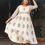 Thumbnail: Basanti Gulab Anarakali Hand Block Printed Dress