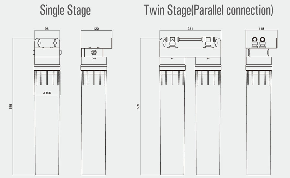 Thumbnail: Picogram Maxtream MX-CI1000 Single / Double Stage Commercial System