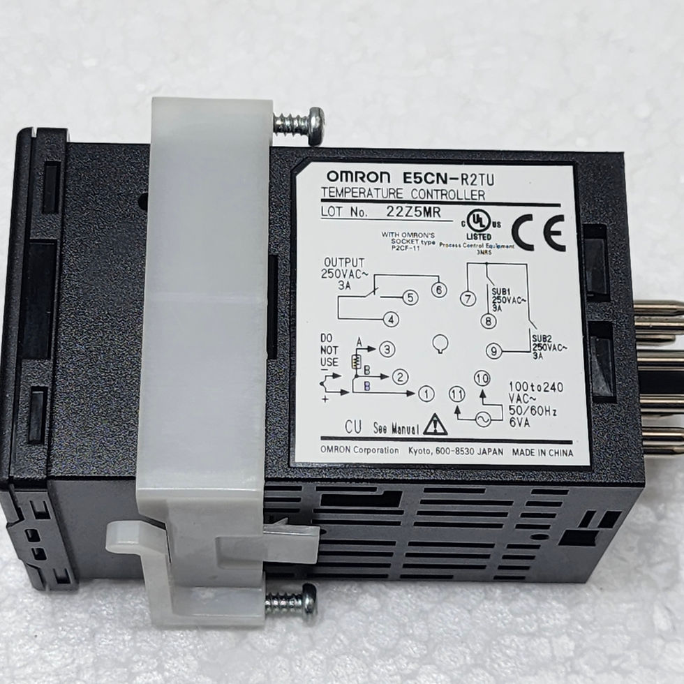 Versatile Marine Omron E5CN-R2TU Temperature Controller, Top View.