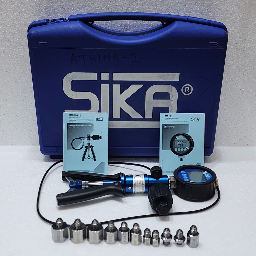 Sika P60 Pressure Calibrator Kit Pneumatic Hand Held Test Pump EPPM060EBL0000