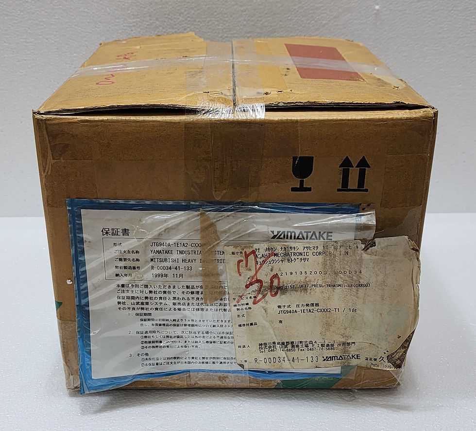 Yamatake Azbil JTG940A-1E1A2-CXXX2-T1 Gauge Pressure Transmitter DSTJ3000 Range 0-400 kPa