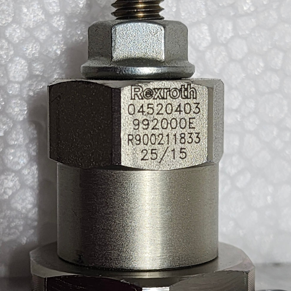 Versatile Marine REXROTH R934002710 OP2201032920 EM-VBSO-SEC30-20-F6 CETOP 3 Dual Overcentre Sandwich Valve, Top