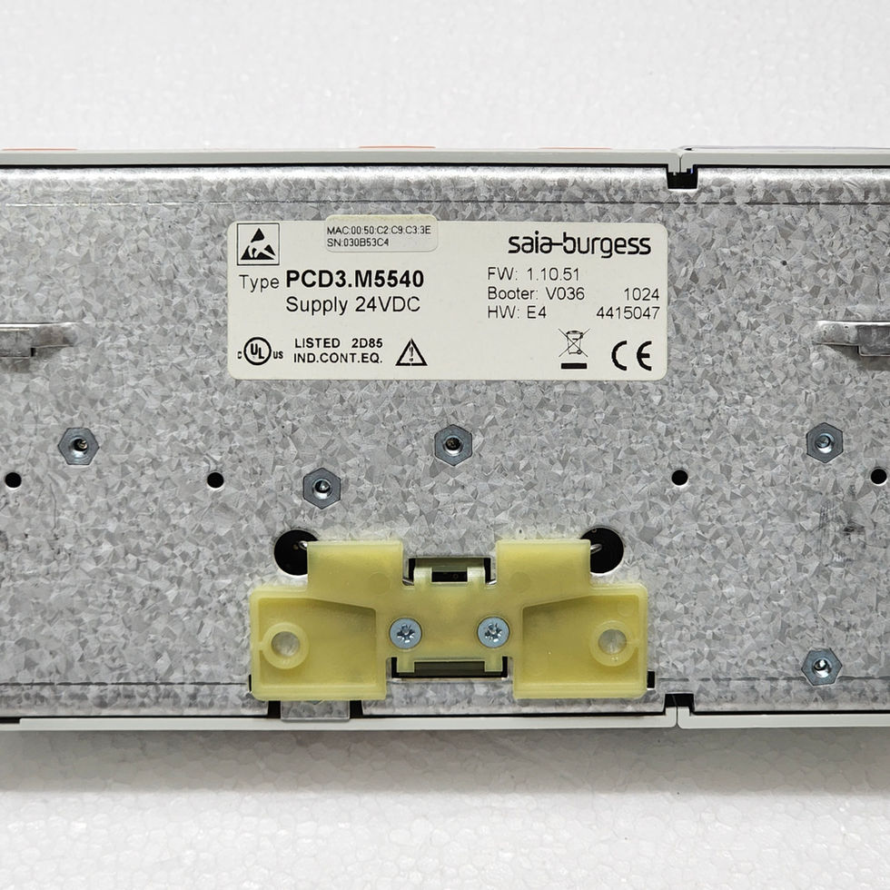 Saia Burgess PCD3.M5540 CPU Module 24Vdc PCD3 M5540 PCD3M5540