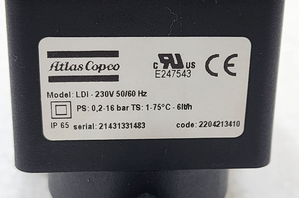 OEM Atlas Copco 2204213410 LDI Drain 230V 2204-2134-10 2204 2134
