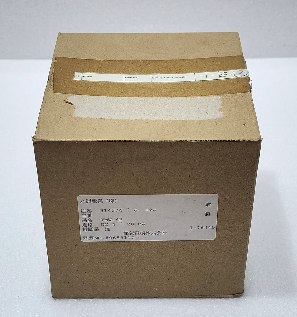 Tsuruga Electric TMW-4B Indicator 0-100% 4-20 mA DC Wide angle round Indicator, Moving Coil type