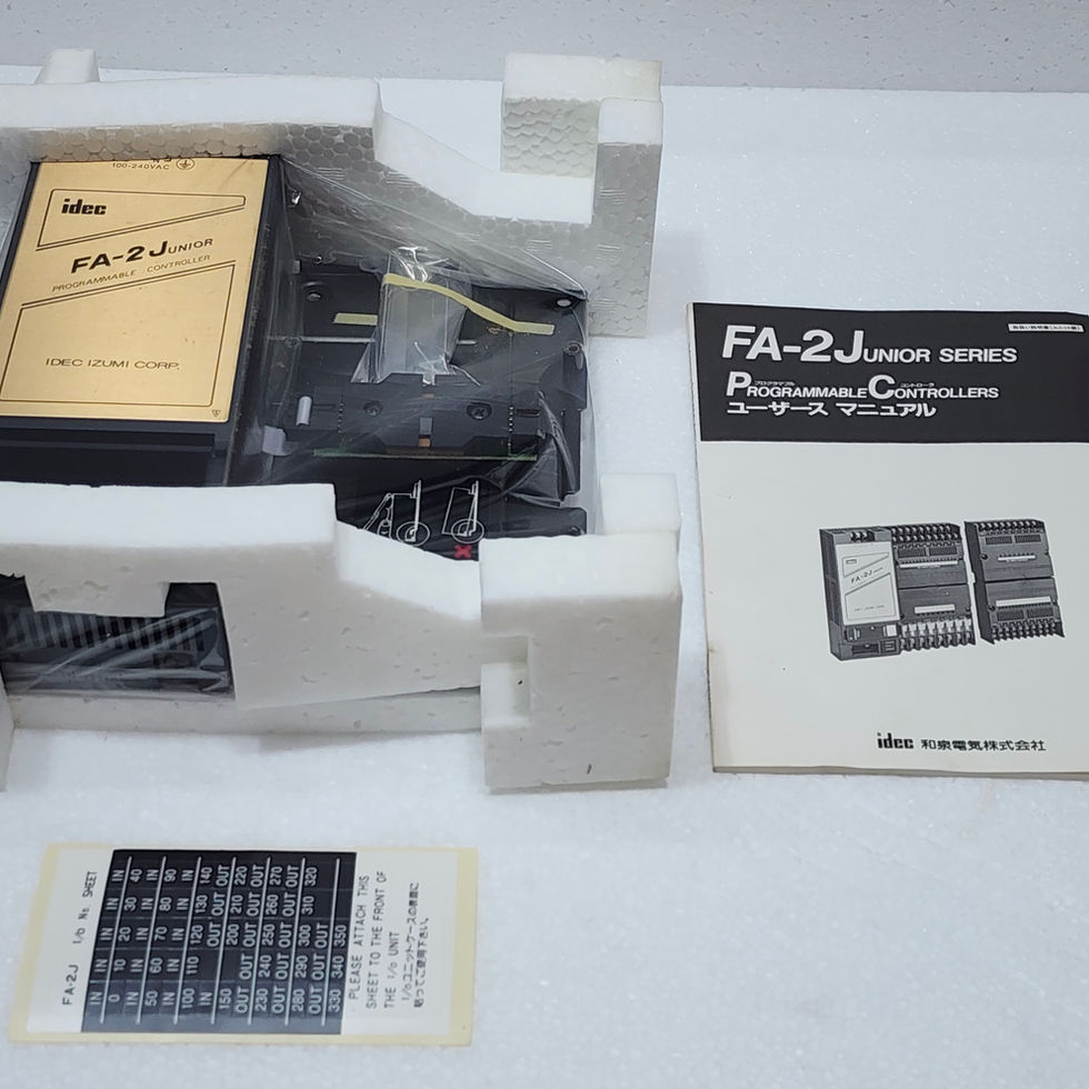 IDEC Izumi Corp. PF2J-CPU1 FA-2J CPU Programmable Controller FA-2Junior 100-240Vac
