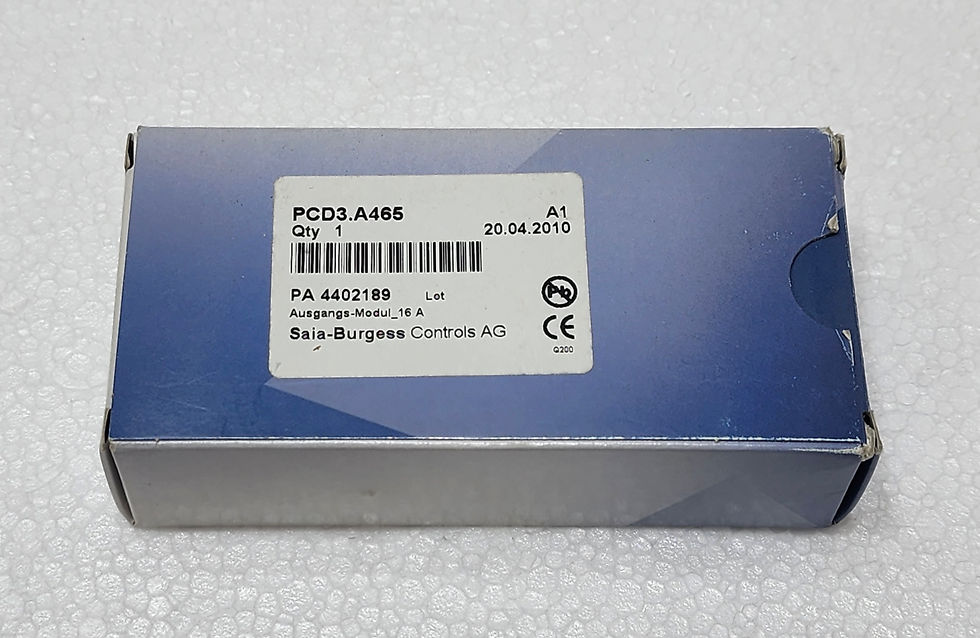 Saia Burgess PCD3.A465 Digital Output Module PCD3 A465 24Vdc PCD3A465