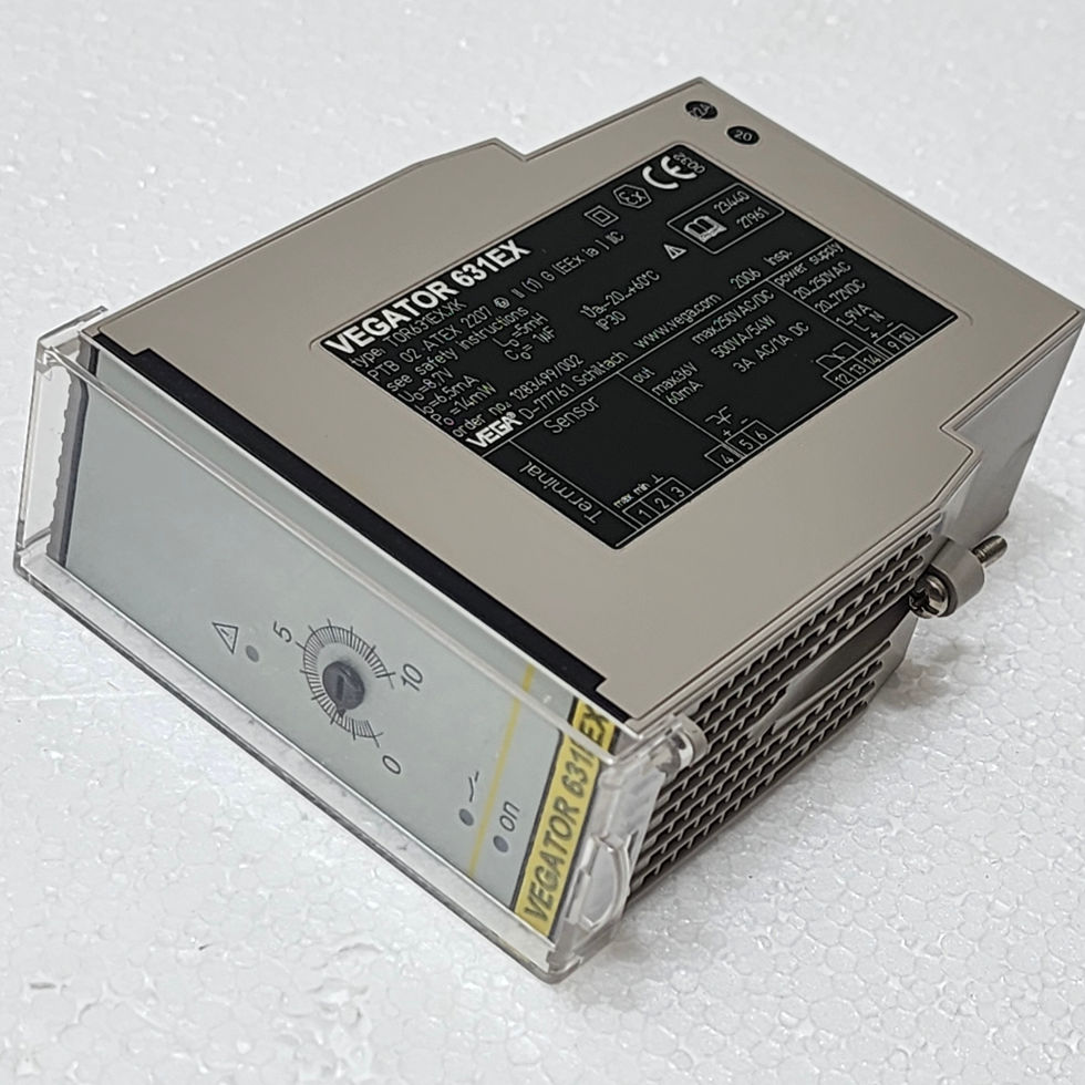 VEGA VEGATOR 631 EX Evaluation unit for limit level indication TOR631EX.XK Vegator 631EX TOR631EX XK