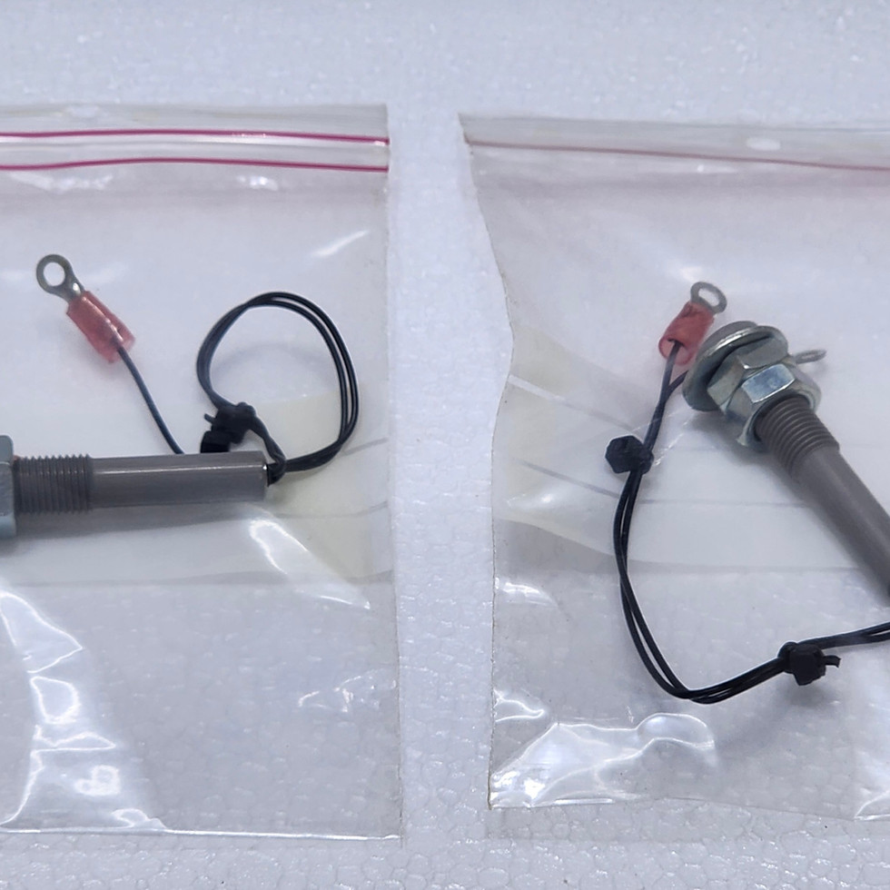 Versatile Marine Kidde Graviner light source assembly with wiring components displayed in individual packaging for Mark 5 OMD