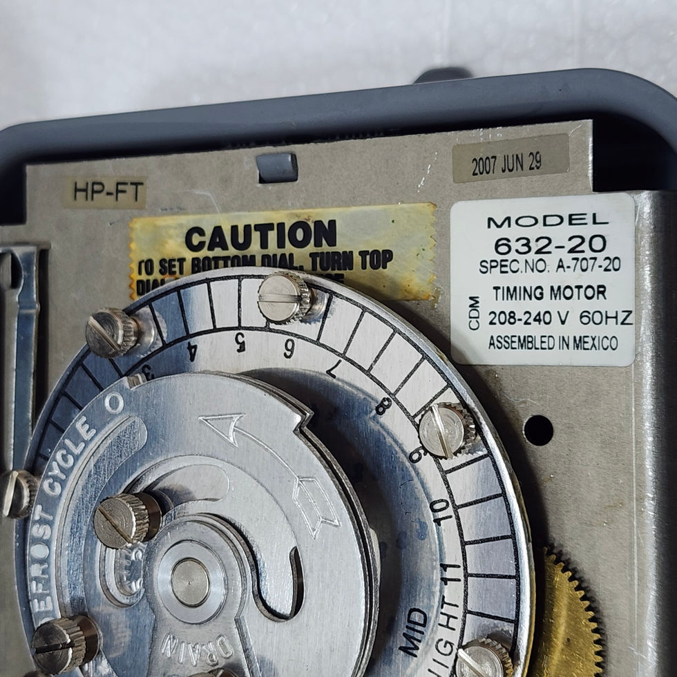 Versatile Marine provides the Paragon 632-20 defrost control motor with 1/2 HP, 60Hz operation.