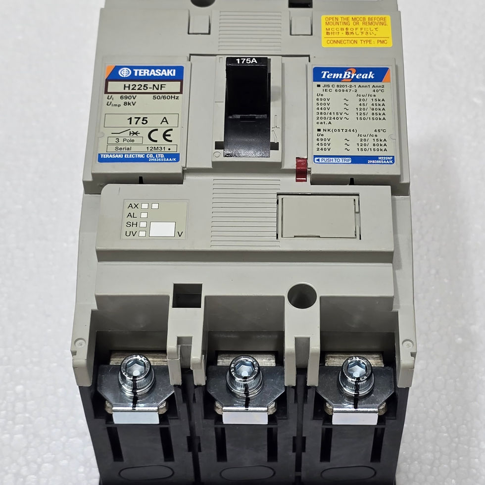 Terasaki H225-NF 175A 3P TemBreak 2 MCCB Circuit Breaker TemBreak2 H225NF PMC