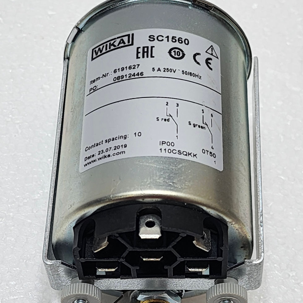 Wika SC1560 Expansion thermometer with microswitch 6191627 SC15 - combistat