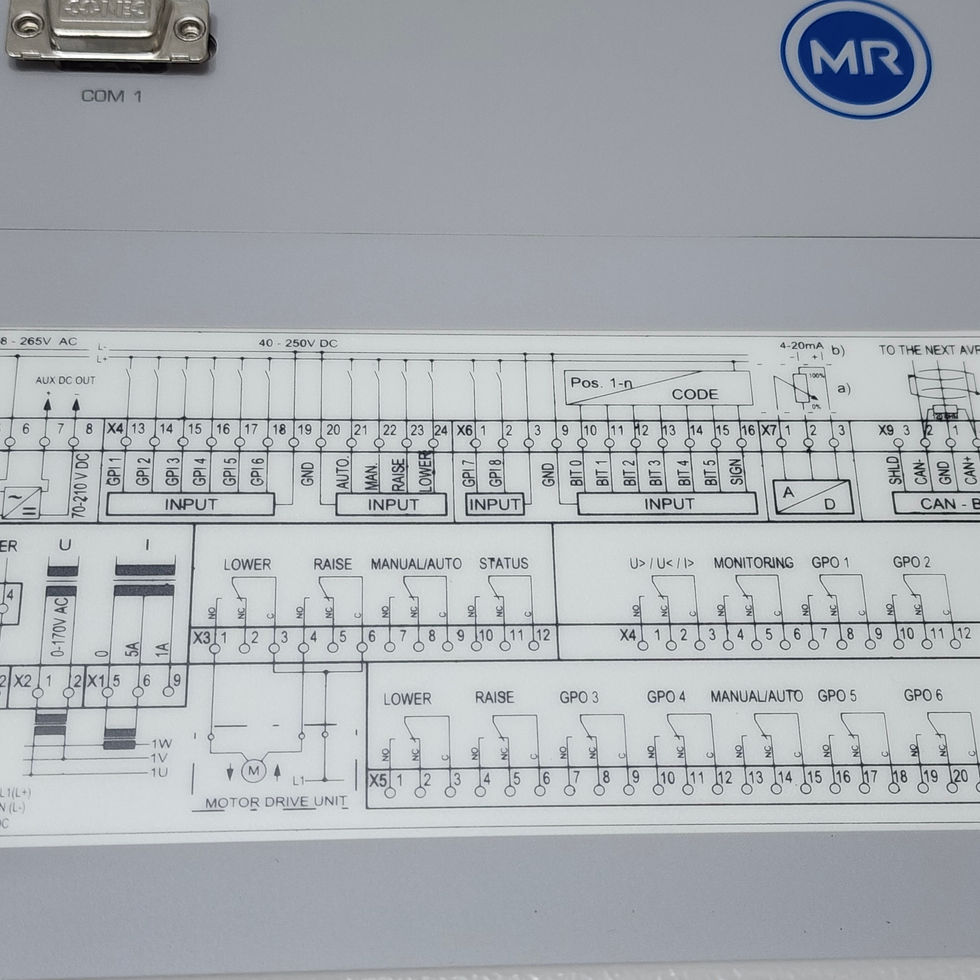 MR Reinhausen TAPCON 230 Expert AVR Automatic Voltage Regulator