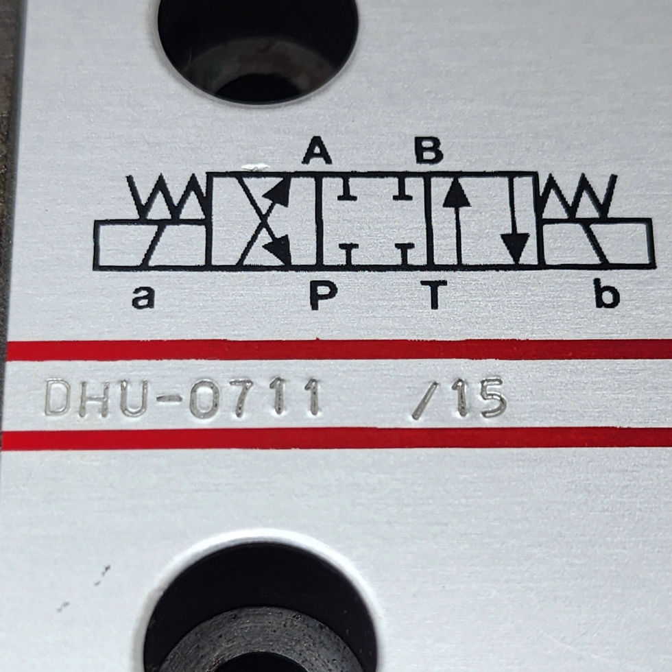 DHU-0711 /15 Solenoid Valve by ATOS, 12VDC, 3 Position, Double Solenoid. Available at Versatile Marine.