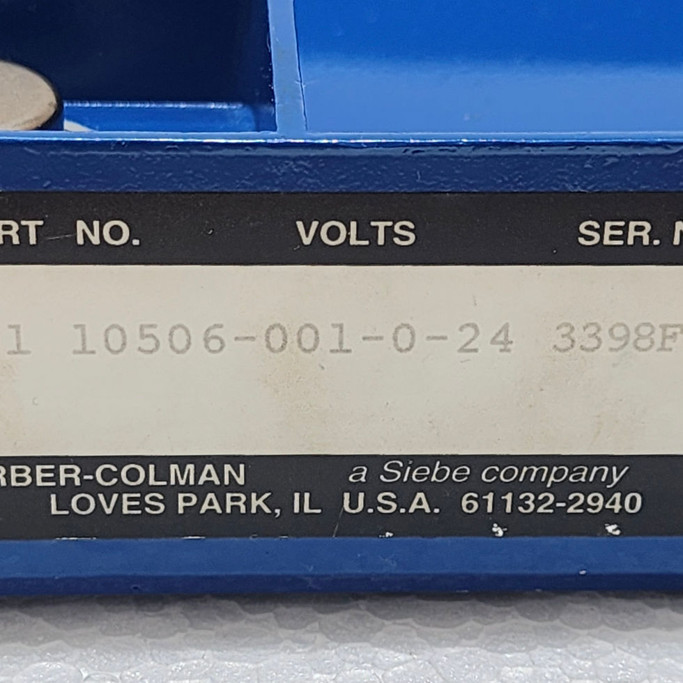 BARBER COLMAN DYN1-10506-001 Speed Controller, robust and precise. Available at Versatile Marine.