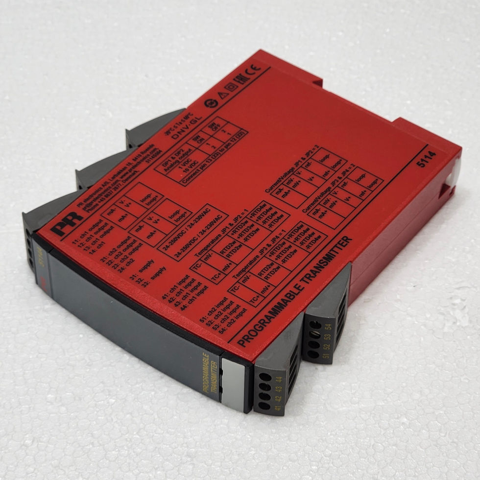 PR Electronics 5114A_B Programmable Transmitter 5114AB 5114A/B 5114A-B