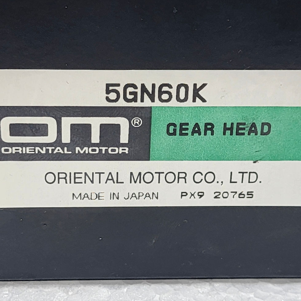 Oriental Motor 5GN60K Gear Head GN, Parallel Shaft