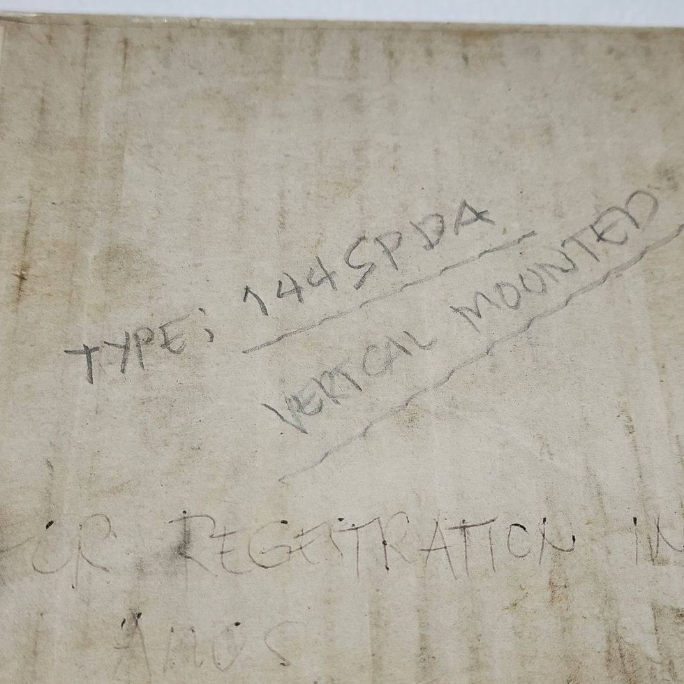 Ganz 144SPDA Moving Coil Analogue Instrument 0-100%