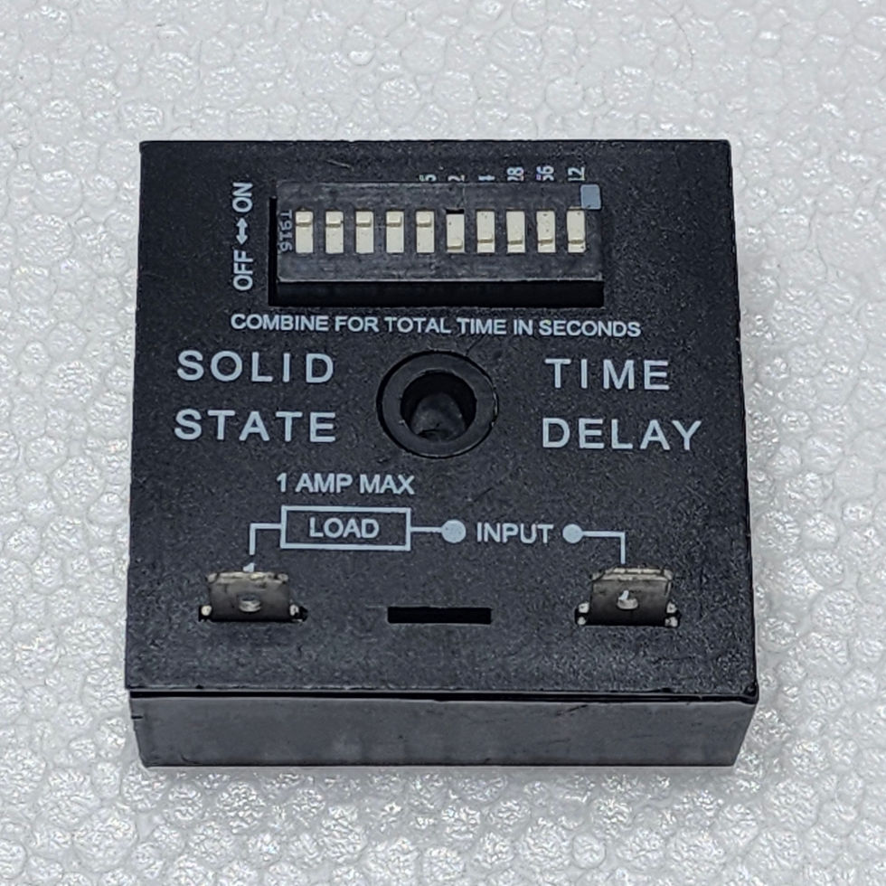 Versatile Marine ABB TDU3001A Solid-state delay-on-make timer 1-1023s, Top View