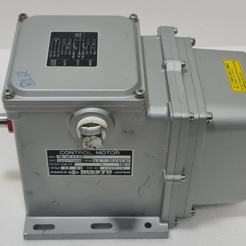 Osaka Nissyo Instrument CM-300RPCC Control Motor CM-300 RPCC 17Nm 100V 50/60Hz