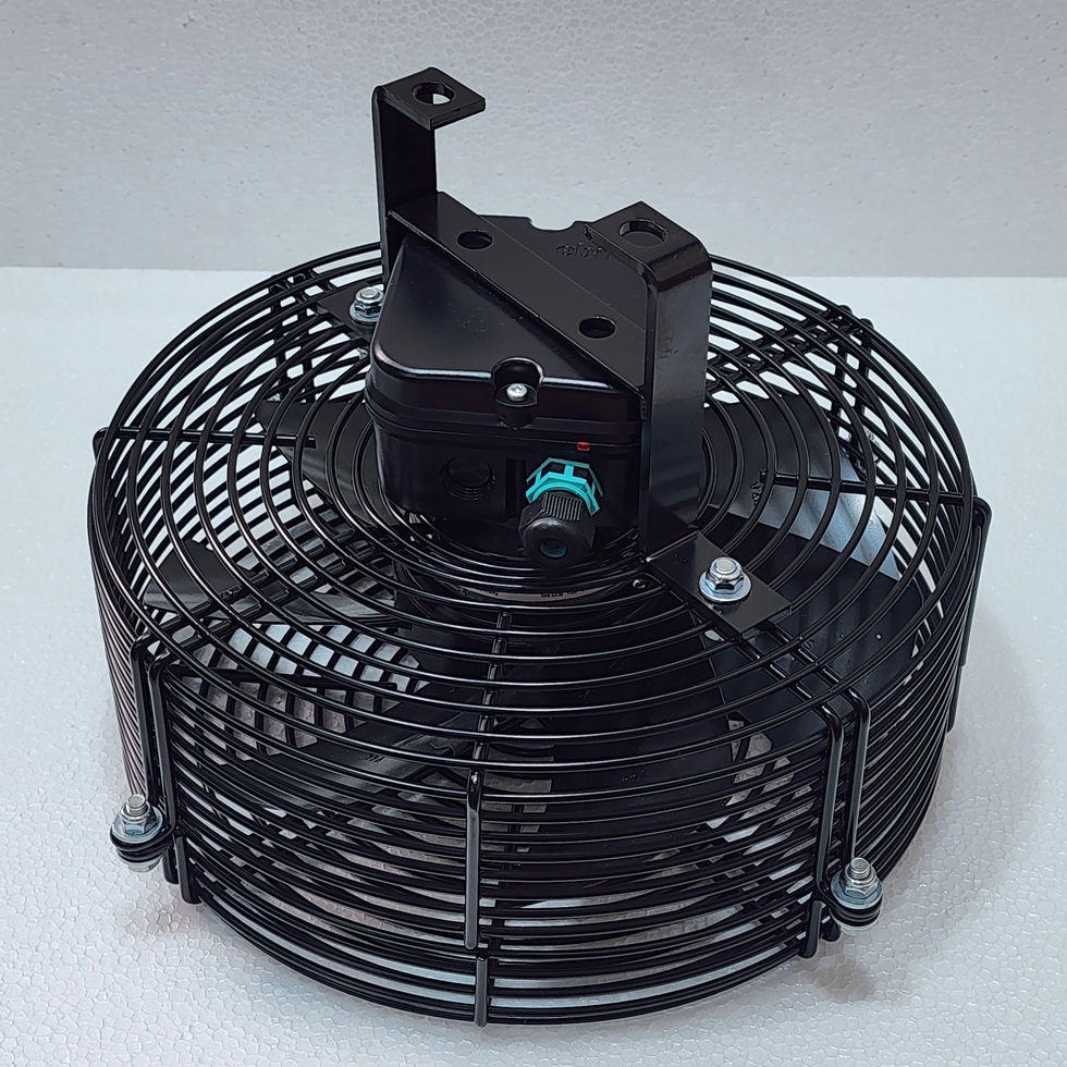 Versatile Marine presents the EBM PAPST S4S250-AH02-06 fan with BITZER 343021-01, ideal for marine applications.