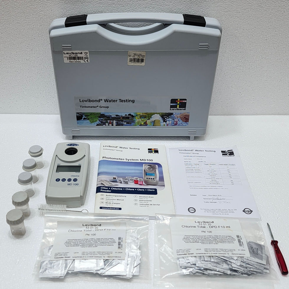 Lovibond MD100 Chlorine Photometer 276010 Tintometer Colorimeter MD 100 Chloride