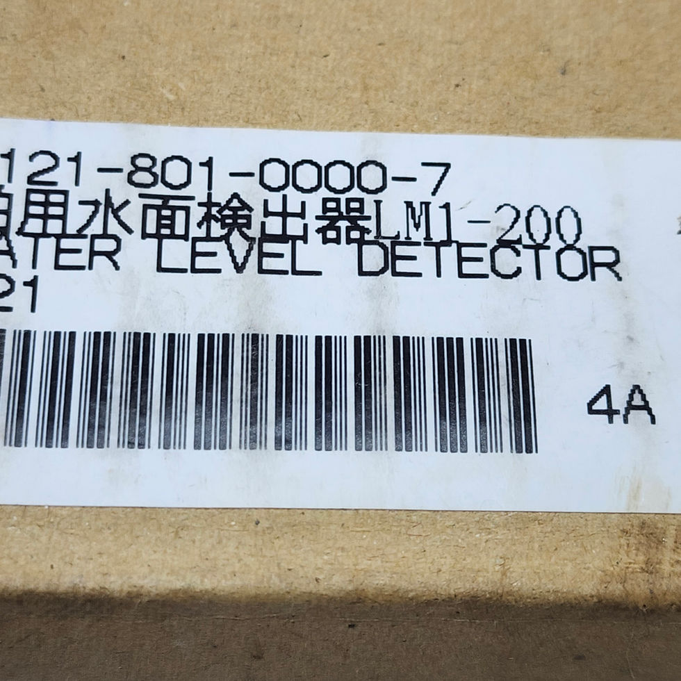 Miura E121-801-0000-7 Water Level Detector LM1-200 11C_LF