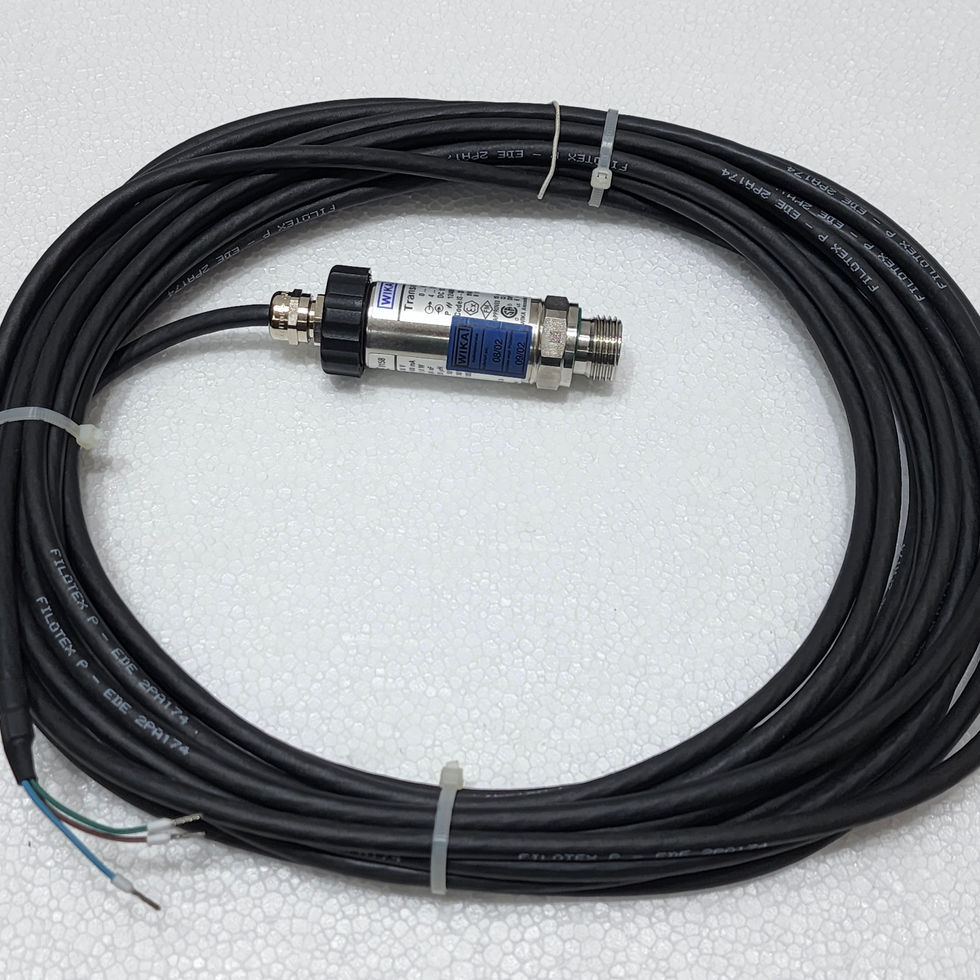 Wika IS-20-S 12480976 Pressure Transmitter 400 bar IS-20-S-BBS-GT-AZGDLIUX1-1ZZ NOV Hydralift 55579+71 EEXI 0-400