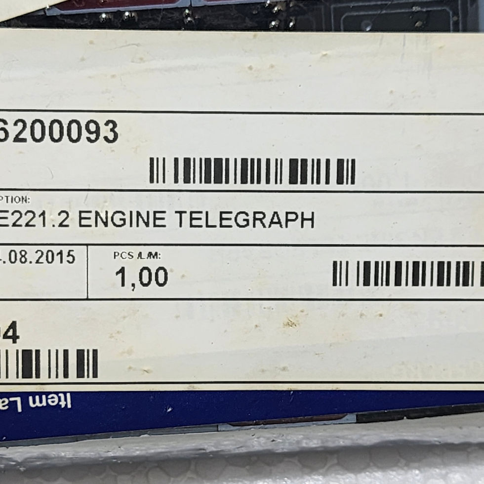 Kongsberg NA-1E221.2 Panel Card 6200093 1E-221.2 NorControl NA1E221.2 Auto Chief Engine Telegraph System